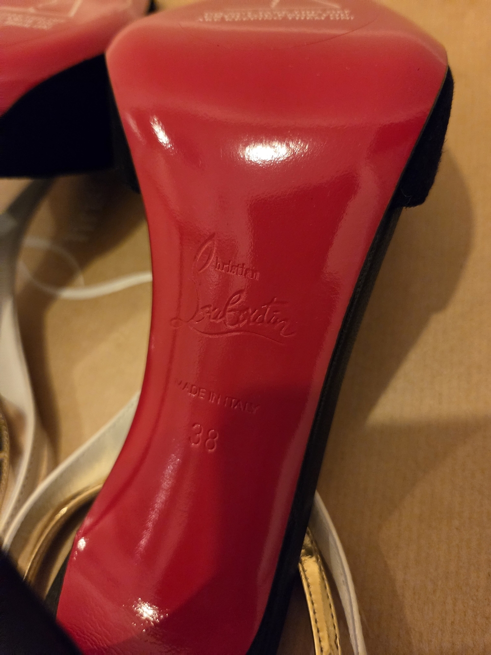 NEW Louboutin Athina 100 38 - Picture 9 of 10